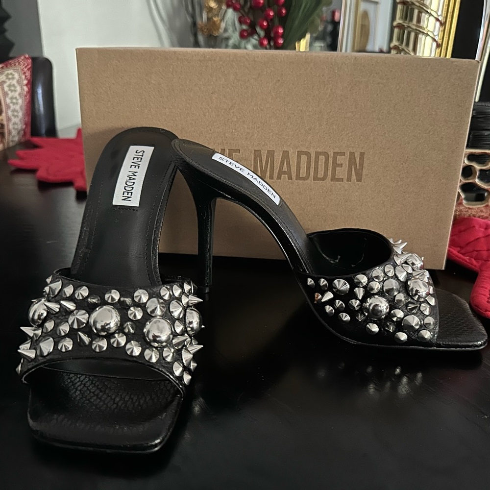 Studded Steve Madden Sandal heels